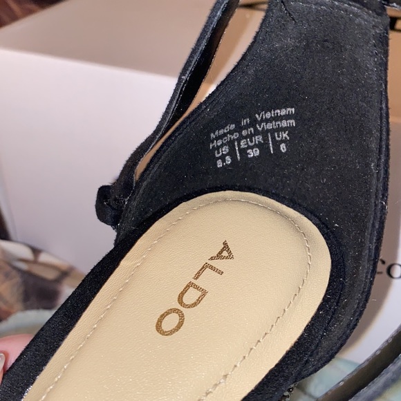 aldo rhinestone block heels - Picture 5 of 9